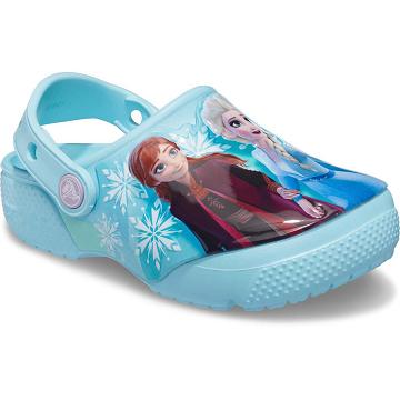 Crocs Fun Lab Disney Frozen II Klumpa Lány Türkiz | HU 1545AHKP